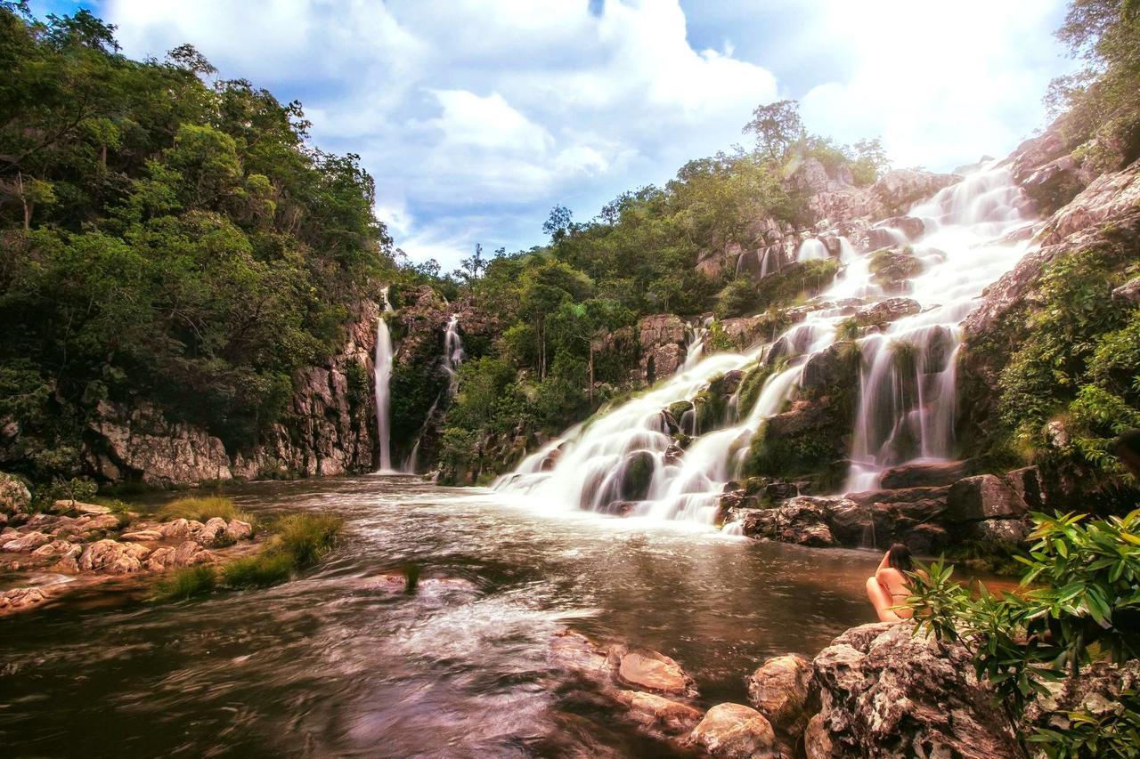 Hotel Recanto Verde Teresina de Goias Bagian luar foto